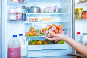 продукты в холодильнике
