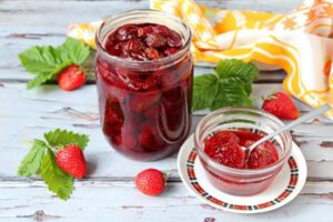 клубничное варенье без сахара