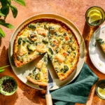 Киш с лососем и шпинатом – рецепт праздничной закуски