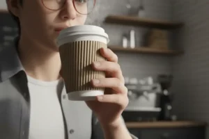 гофрированные стаканы