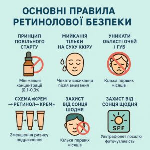 Ефективна схема використання ретинолу для початківців від А до Я