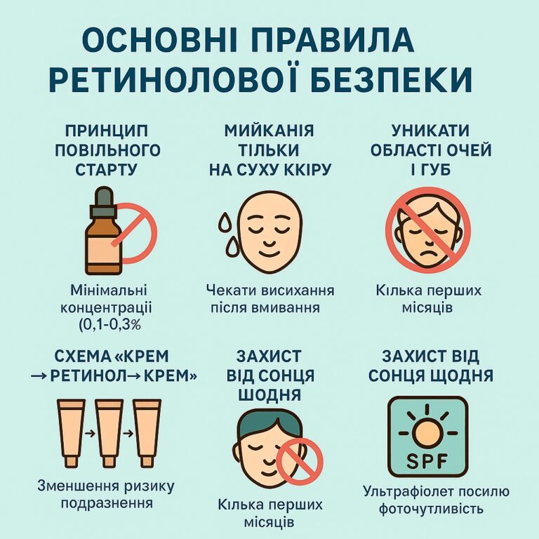 Эффективная схема использования ретинола для начинающих от А до Я