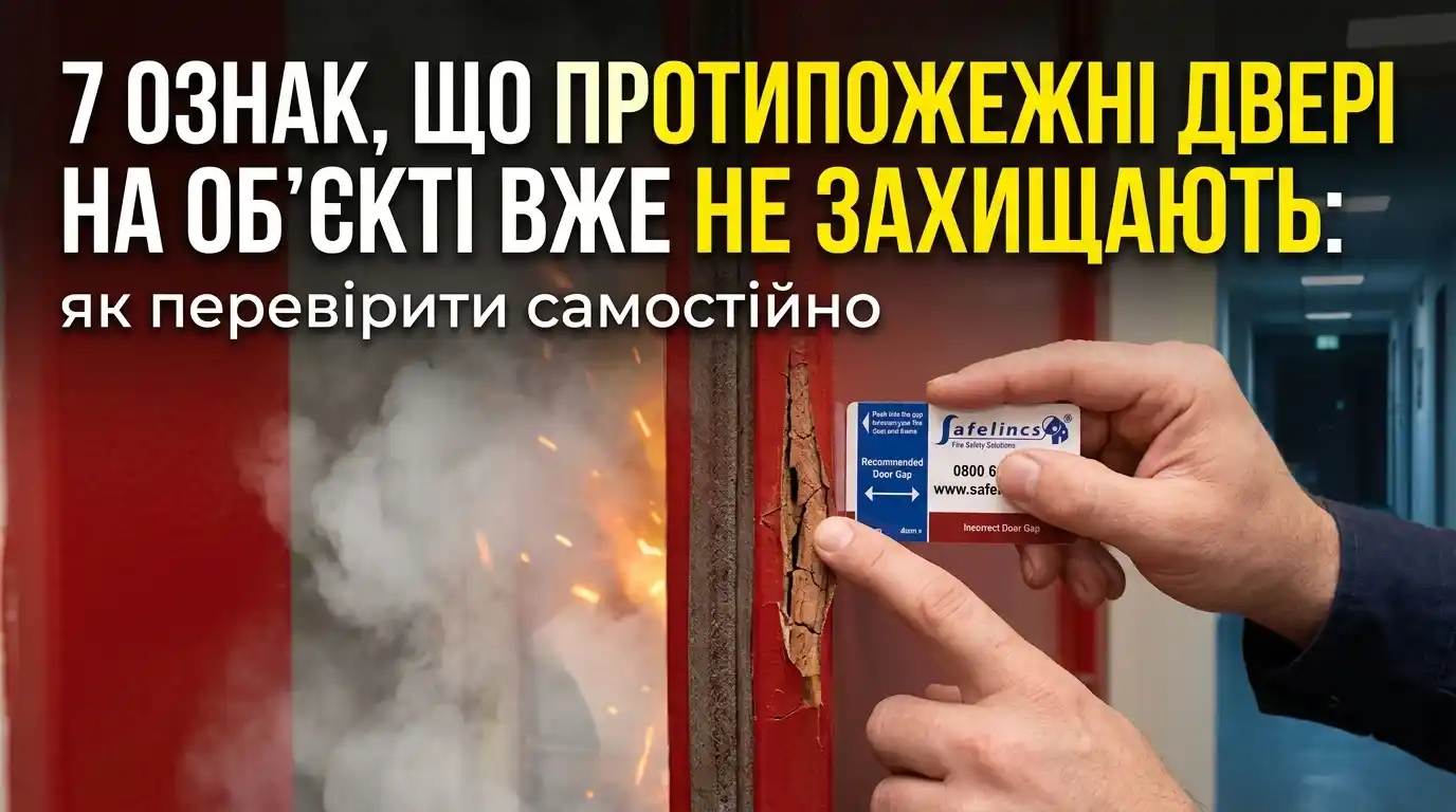 обслуговування протипожежних дверей